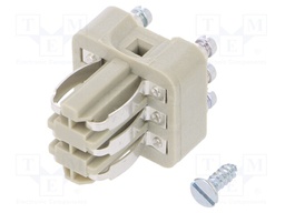 Connector: rectangular; male; EPIC STA; PIN: 6; size H-A 3; 10A; 60V