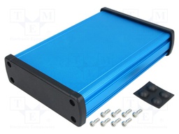 Enclosure: multipurpose; X: 113.7mm; Y: 169mm; Z: 35.2mm; aluminium