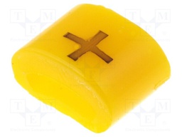 Markers for cables and wires; Label symbol: +; 1.1÷2.5mm; H: 3mm