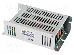 Power supply: switched-mode; for building in; 550W; 56VDC; RACM