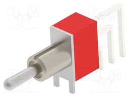 Switch: toggle; Pos: 2; SPDT; ON-ON; 5A/125VAC; 5A/28VDC; -30÷85°C