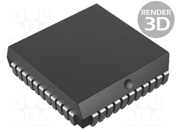 AVR microcontroller; EEPROM: 512B; SRAM: 512B; Flash: 8kB; PLCC44