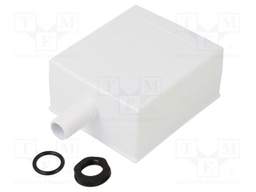 Mounting box; IP65; Colour: white