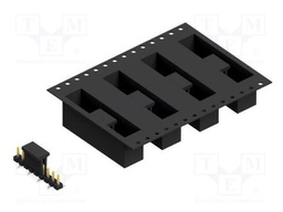 Connector: pin strips; pin header; male; PIN: 9; 2.54mm; SMT; 1x9