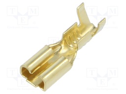 Terminal: flat; 4.8mm; 0.8mm; female; 1÷2.5mm2; crimped; for cable