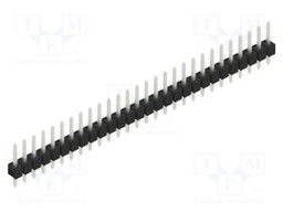 Connector: pin strips; pin header; male; PIN: 28; 2.54mm; THT; 1x28