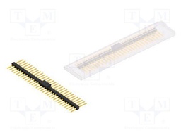 Connector: pin strips; pin header; male; PIN: 30; 2.54mm; SMT; 1x30