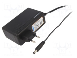 Power supply: switched-mode; volatage source; 12VDC; 5A; 60W; 87%