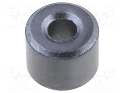 Ferrite: toroidal; L: 4mm; Øint: 2mm; Øout: 5mm; Core mat: K5B; 30Ω