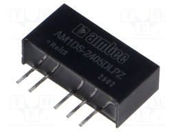 Converter: DC/DC; 1W; Uin: 21.6÷26.4V; Uout: 5VDC; Uout2: -5VDC; SIP7
