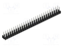 Connector: pin strips; pin header; male; PIN: 56; 2.54mm; THT; 2x28