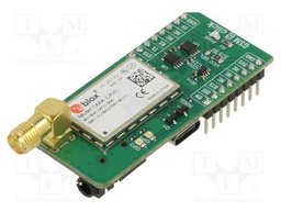 Click board; GSM/GPRS; UART,USB; SARA-G450; prototype board
