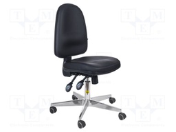 Chair; ESD; Seat dim: 460x430mm; Back dim: 440x510mm; 470÷600mm