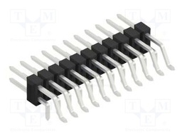 Connector: pin strips; pin header; male; PIN: 22; 2.54mm; SMT,THT