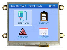 Display: TFT; 320x240; Illumin: LED; 76.9x63.9mm; Controller: FT812
