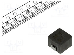 Inductor: wire; SMD; 2.2uH; Ioper: 10.5A; 7mΩ; ±20%; Isat: 9.6A