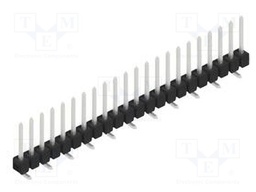 Connector: pin strips; pin header; male; PIN: 22; 2.54mm; SMT; 1x22
