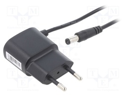 Power supply: switched-mode; voltage source; 5VDC; 0.5A; 2.5W