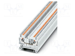 Splice terminal: rail; PT; 24A; 800V; push-in; PA; L: 35.3mm; ways: 1