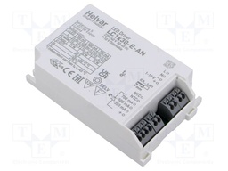 Power supply: switching; LED; 30W; 10÷60VDC; 350÷700mA; 198÷264VAC