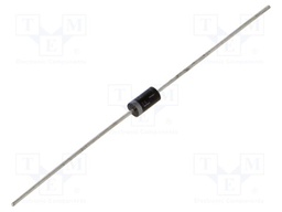 Diode: rectifying; THT; 1kV; 1A; tape; Ifsm: 30A; DO41; Ufmax: 1.3V