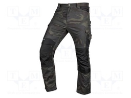 Dungarees; Size: M; camo,green; Mix&Match; 280g/m2