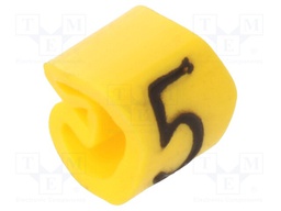 Markers for cables and wires; 1.3÷3mm; PVC; -30÷80°C; leaded