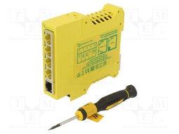 Switch PoE Ethernet; unmanaged; Number of ports: 4; 44÷57VDC