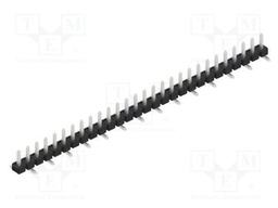 Connector: pin strips; pin header; male; PIN: 28; 2.54mm; SMT; 1x28