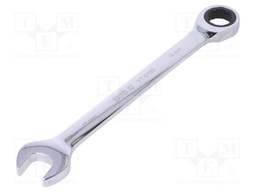 Wrench; combination spanner,with ratchet; 18mm