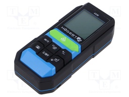 Distance meter; LCD; 50mm÷40m; Meas.accur: ±3mm; 0÷40°C