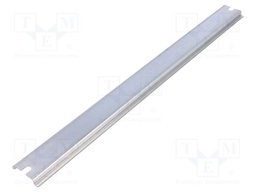 DIN rail; steel; W: 35mm; L: 343mm; P163609; Plating: zinc