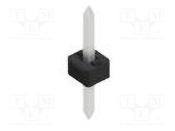 Connector: pin strips; pin header; male; PIN: 1; 2mm; THT; 1x1; 100V