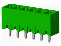 Connector: pluggable terminal block; socket; male; straight; THT