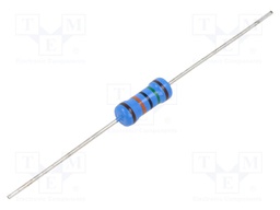 Resistor: metal film; THT; 150kΩ; 2W; ±1%; Ø5x12mm; 50ppm/°C; axial