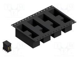 Connector: pin strips; pin header; male; PIN: 8; 2.54mm; SMT; 2x4