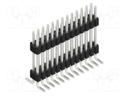 Connector: pin strips; pin header; male; PIN: 26; 1.27mm; SMT; 2x13