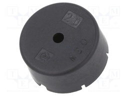 Sound transducer: piezo alarm; without built-in generator