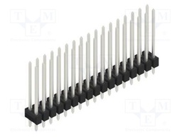Connector: pin strips; pin header; male; PIN: 34; 2.54mm; THT; 2x17