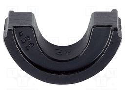 Lower jaw; non-insulated terminals; 35mm2