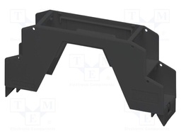 Upper housing; black; ME 22,5; X: 22.6mm; Y: 99mm; Z: 45.85mm