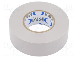 Tape: electrical insulating; W: 25mm; L: 25m; Thk: 0.15mm; grey; 200%