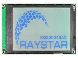 Display: LCD; graphical; 320x240; STN Positive; gray; LED; PIN: 20