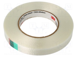 Tape: electrical insulating; W: 19mm; L: 55m; Thk: 0.165mm; acrylic