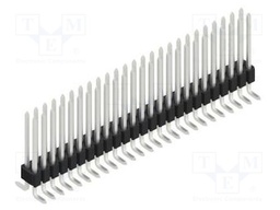 Connector: pin strips; pin header; male; PIN: 50; 1.27mm; SMT; 2x25