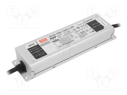 Power supply: switched-mode; LED; 120W; 12VDC; 10.8÷13.2VDC; 5÷10A