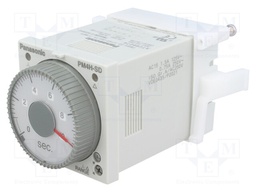 Timer; 0,2s÷100s; SPDT,SPST-NO; 250VAC/5A; 100÷240VAC; on panel