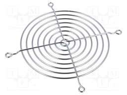 Guard; steel wire; 119x119mm; screw; Ø4mm