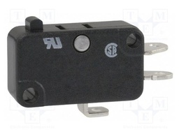 Microswitch SNAP ACTION; without lever; SPDT; 15.1A/250VAC