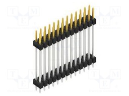 Connector: pin strips; pin header; male; PIN: 26; 2.54mm; THT; 2x13